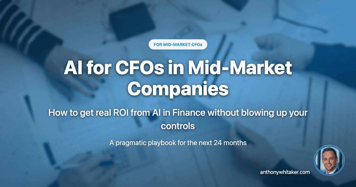 AI for CFOs in Mid-Market Companies